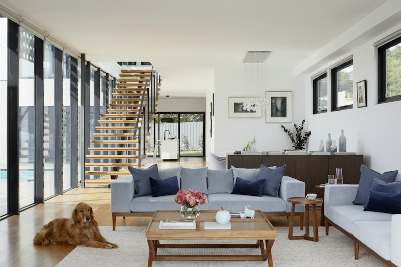 Luxury living room interior